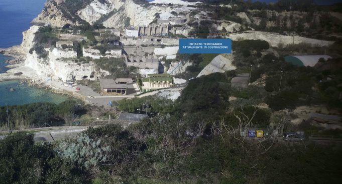 Impianto Ponza temporaneo