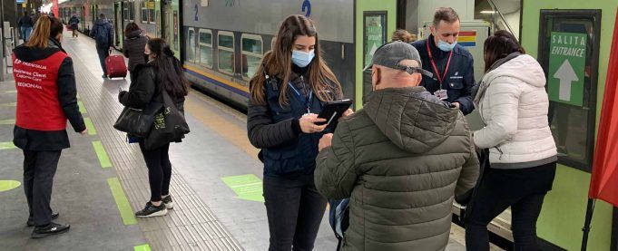 controlli green pass termini