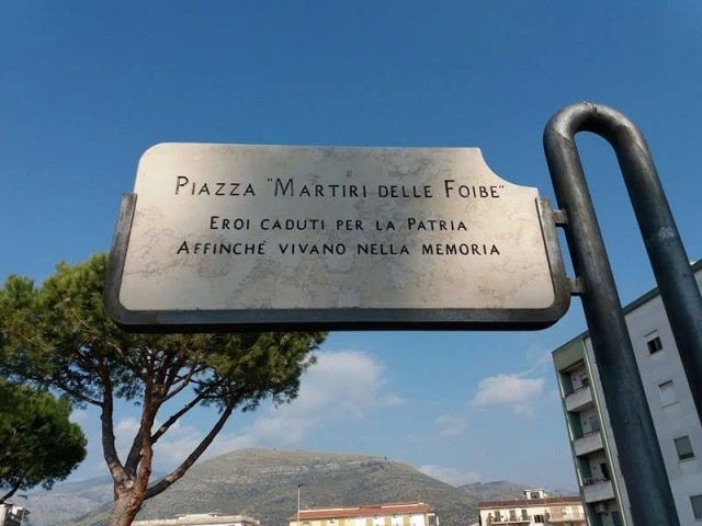 Fondi-Piazza Martiri Foibe