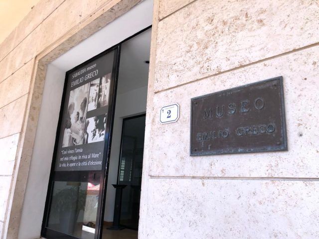 Sabaudia-Museo Greco ingresso