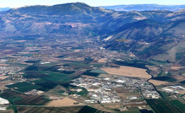 Sermoneta-zona industriale