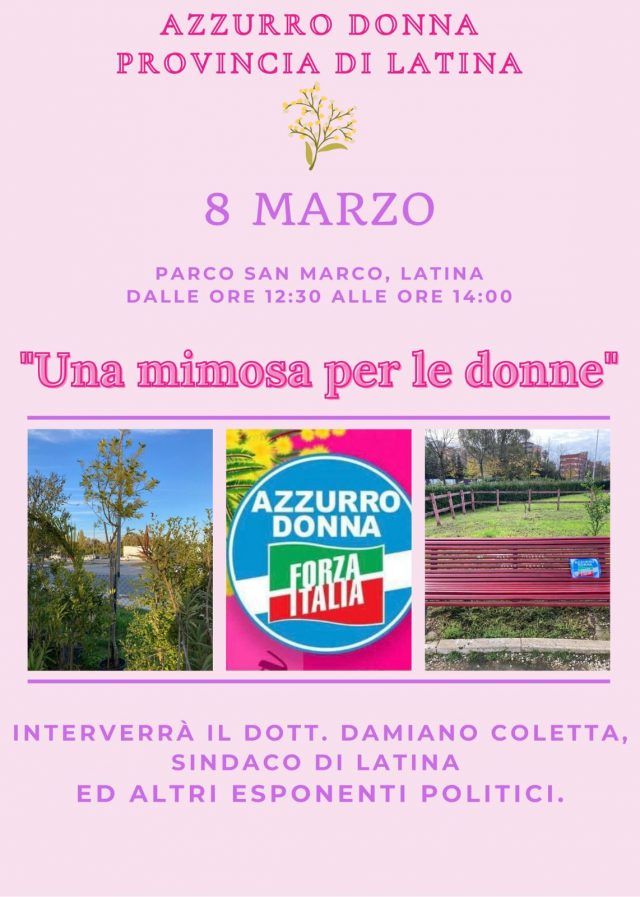 locandina azzurro donna