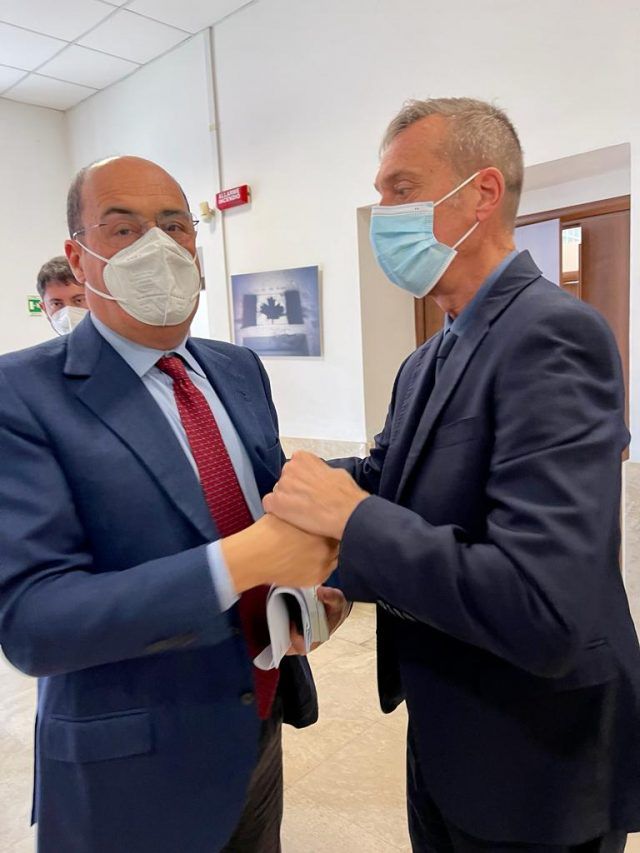 Acampora e Zingaretti