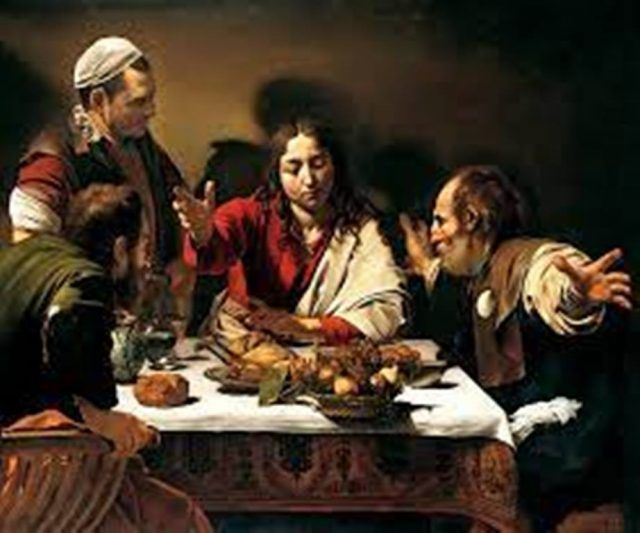 Cena Emmaus Caravaggio