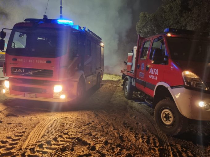 Vigili del Fuoco incendio