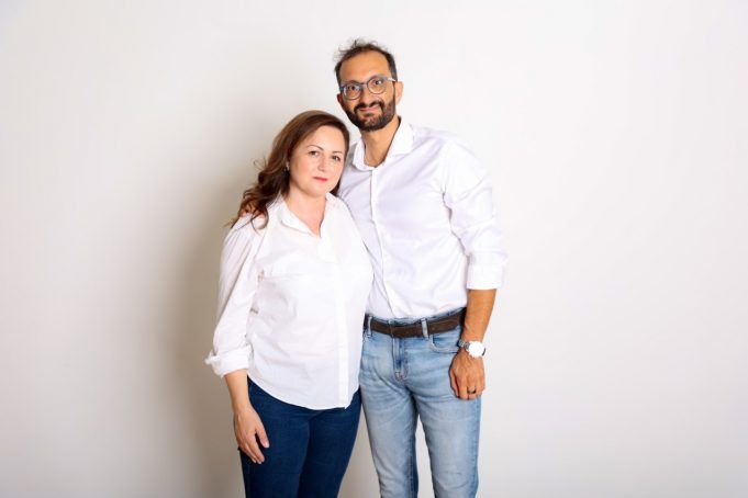 Mauro Visari e Franca Rieti