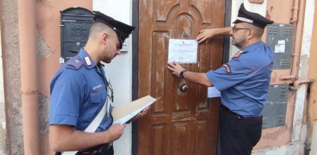 CARABINIERI SIGILLO NETTUNO APPARTAMENTO