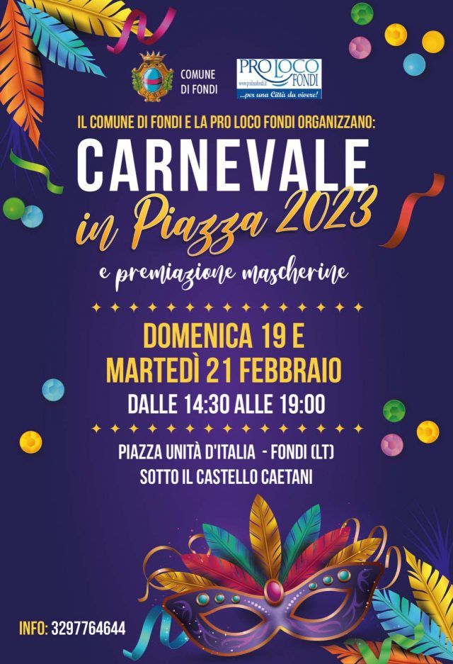 Locandina carnevale 2023