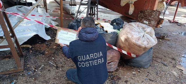 Formia-G,Costiera sequestro cantiere