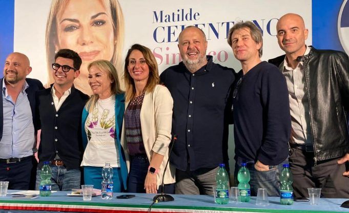 FOTO CANDIDATI FARE LATINA E MATILDE CELENTANO