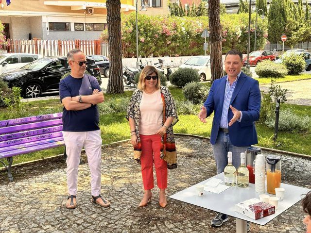 Formia-panchina gentilezza