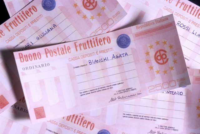 BUONO POSTALE FRUTTIFERO
