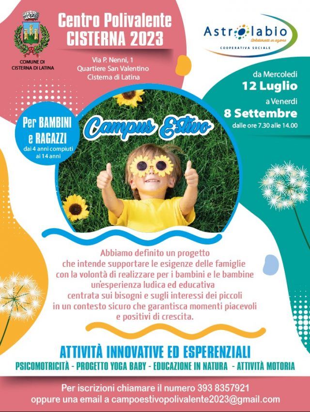 Cisterna-Colonie estive
