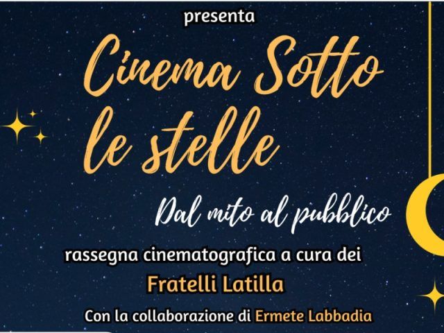 Fondi-Cinema sotto le stelle