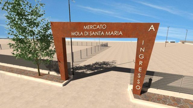 Fondi-lavori mercato Mola