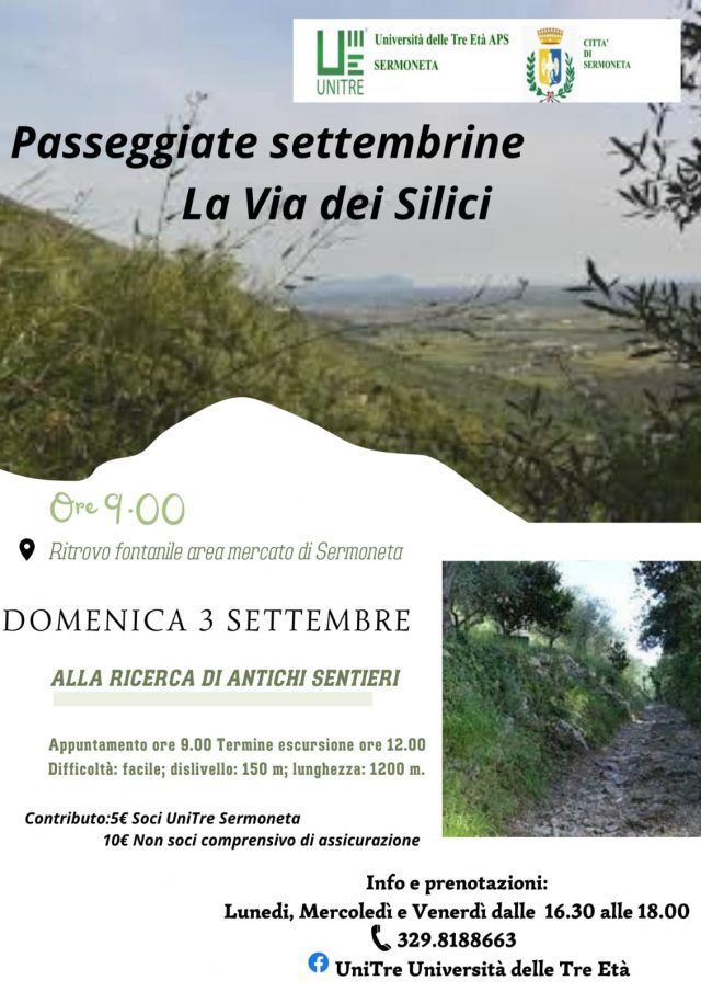 Sermoneta-Passeggiate settembrine