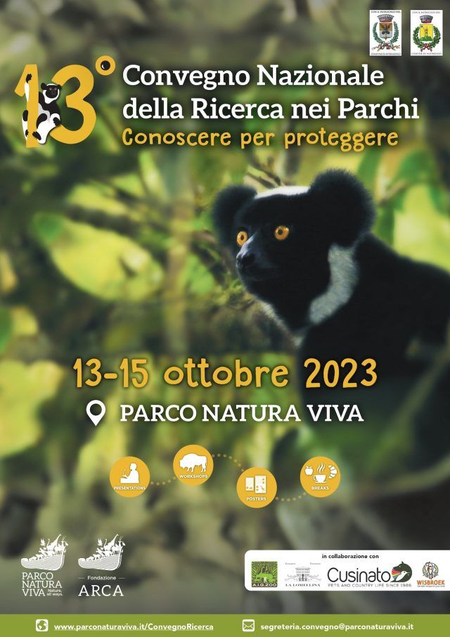 Locandina XIII Convegno Nazionale della Ricerca nei Parchi_