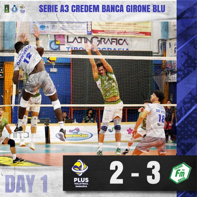 Pallavolo-Plusvolley Sabaudia-Sorrento