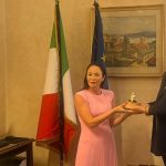 L’On. Martina Semenzato e il Presidente Valentina Pappacena