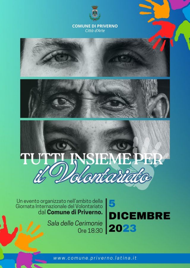 Priverno-Giornata volontariato
