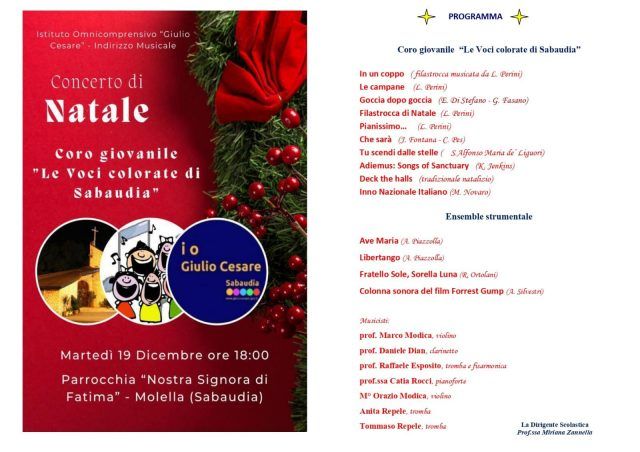 Sabaudia-concerto voci colorate
