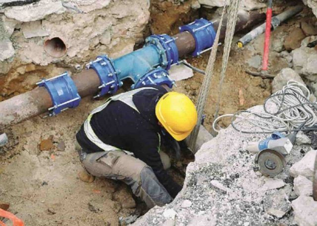 Lavori condotta idrica