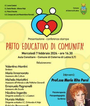 Cisterna-Patto educativo