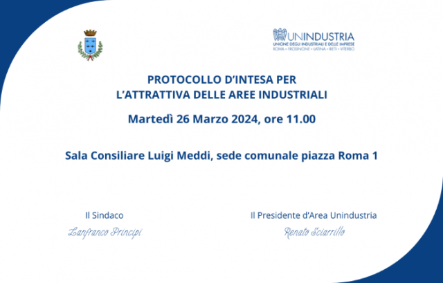 Protocollo d’intesa per l’attrattiva delle zone industriali (2)