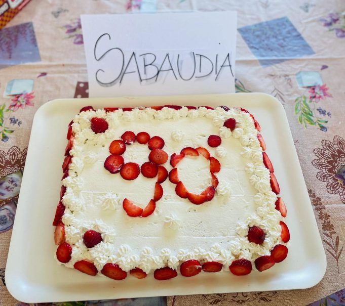 Sabaudia-90° Torta Giulio Cesare