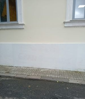 Terracina-scritta scuola E.Fiorini