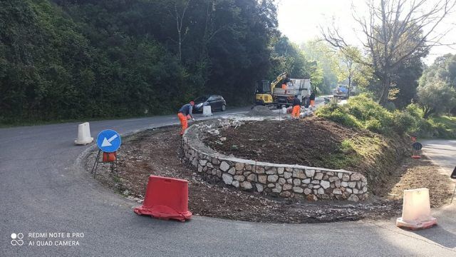 Provincia-riqualificazione tornante Ninfina