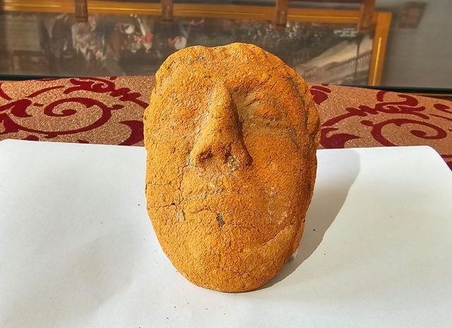 Terracina-maschera antica