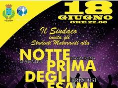 Aprilia- Notte prima degli esami- la sera del 18 giugno grande brindisi augurale a tutti i maturandi della città
