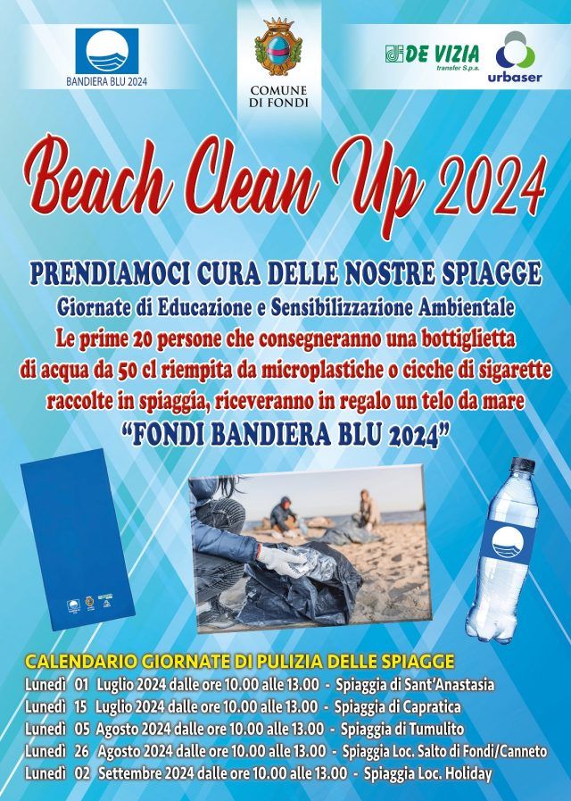 Fondi-beach clean up