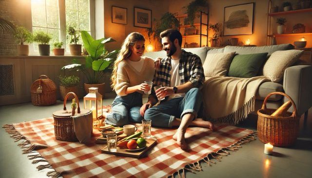 Pic nic in casa