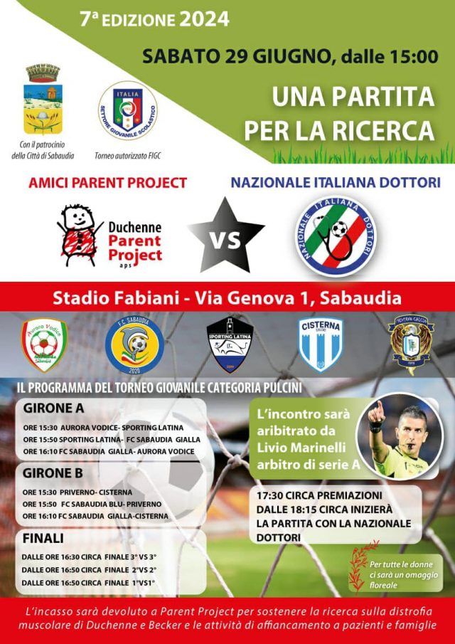 Sabaudia-Partita Ricerca 2024