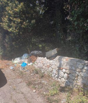 Formia-abbandono rifiuti