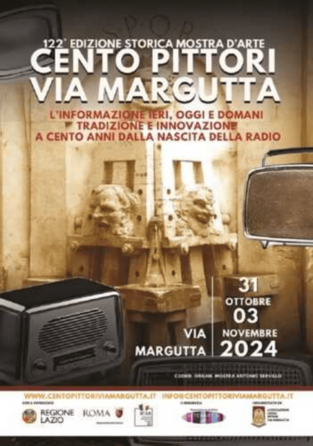 foto cento pittori via margutta 2024