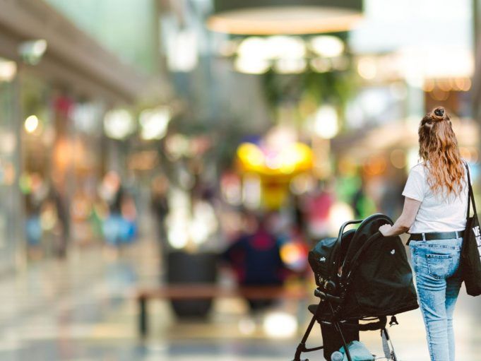 passeggino centro commercial