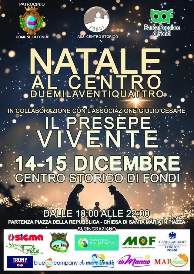 Fondi-presepio vivente