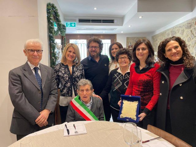 Fondi-100 anni Gregorio
