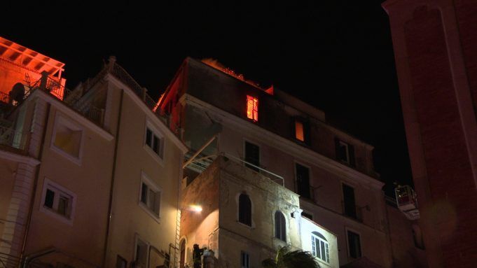 Incendio Gaeta