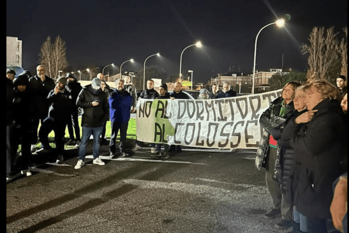 colosseo protesta