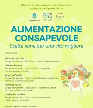 Latina-incontro alimentazione