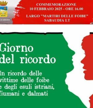 Sabaudia-Giorno Ricordo1