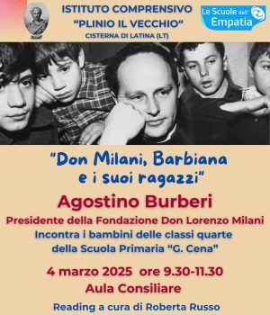 Cisterna-incontro Don Milani