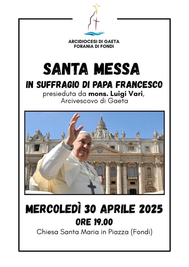 Fondi-Messa Papa