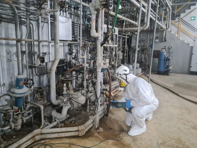 inizio smantellamento del radwaste della centrale Sogin del Garigliano_1