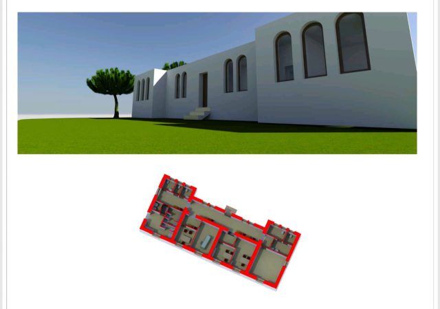 Terracina-rendering stazione posta