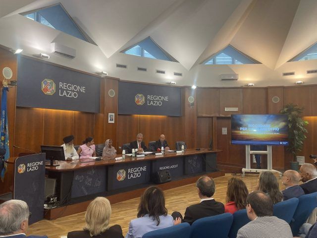 Roma-Satnam Singh incontro fam. Regione
